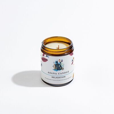 Light and Glo Asana Candle - Relaxation