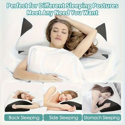 Orthopedic Neck Pillow with Sleep Aid