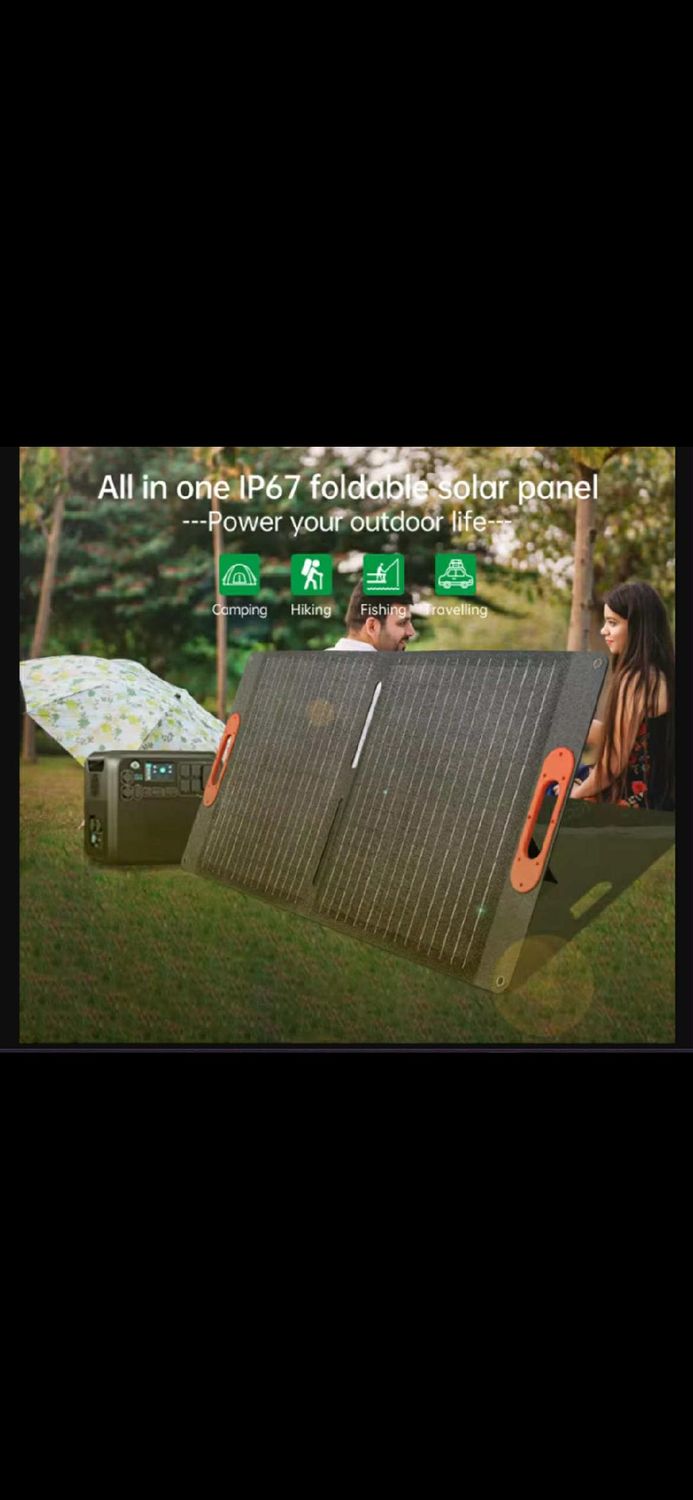 100w 18v portable solar panel