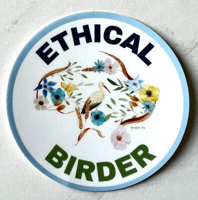 Ethical Birder Sticker