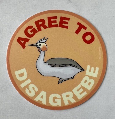 Agree to Disagrebe Sticker