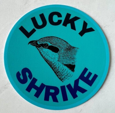 Lucky Shrike Sticker