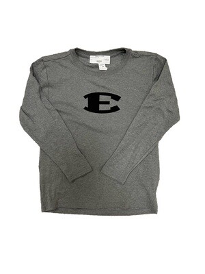 BAW Youth/Adult Dri-Fit Long Sleeve Gray T-Shirt