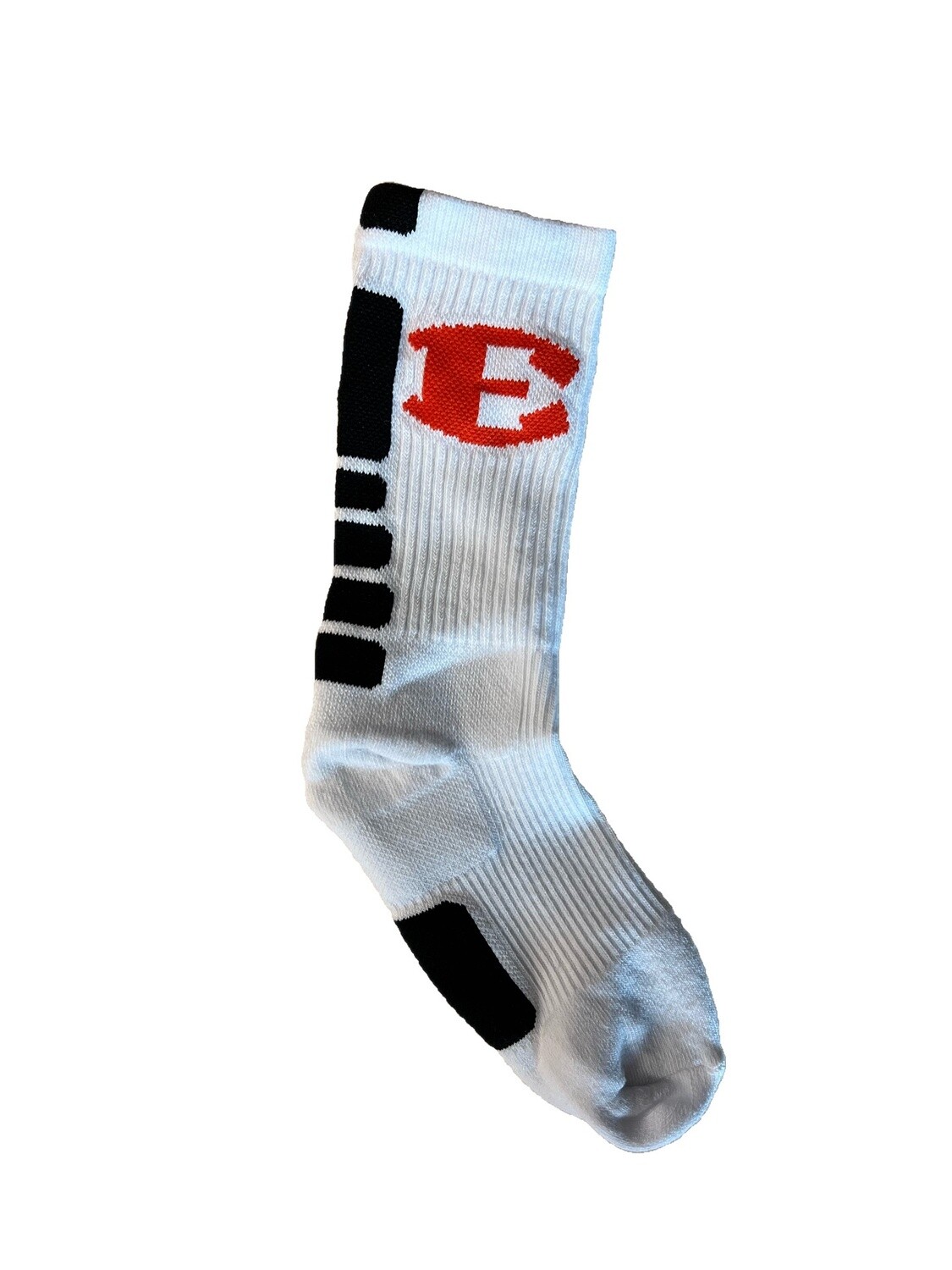Sport Socks, Size: Sock Size 7-9, Color: White
