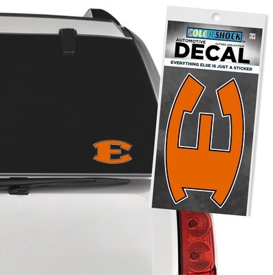 Decal- E Logo (5 inch )