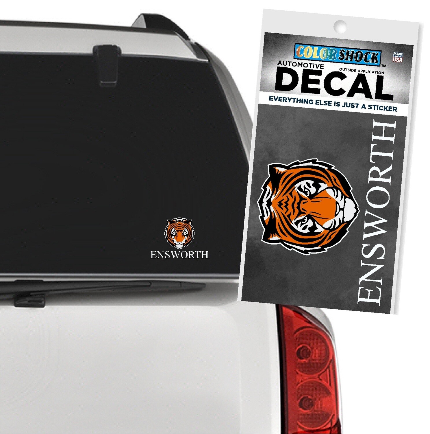 Decal-Tiger Head w/Ensworth