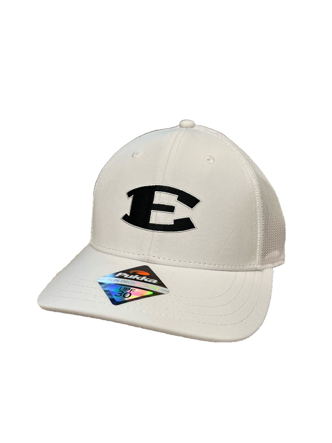 Mesh Trucker E Hat, Color: White