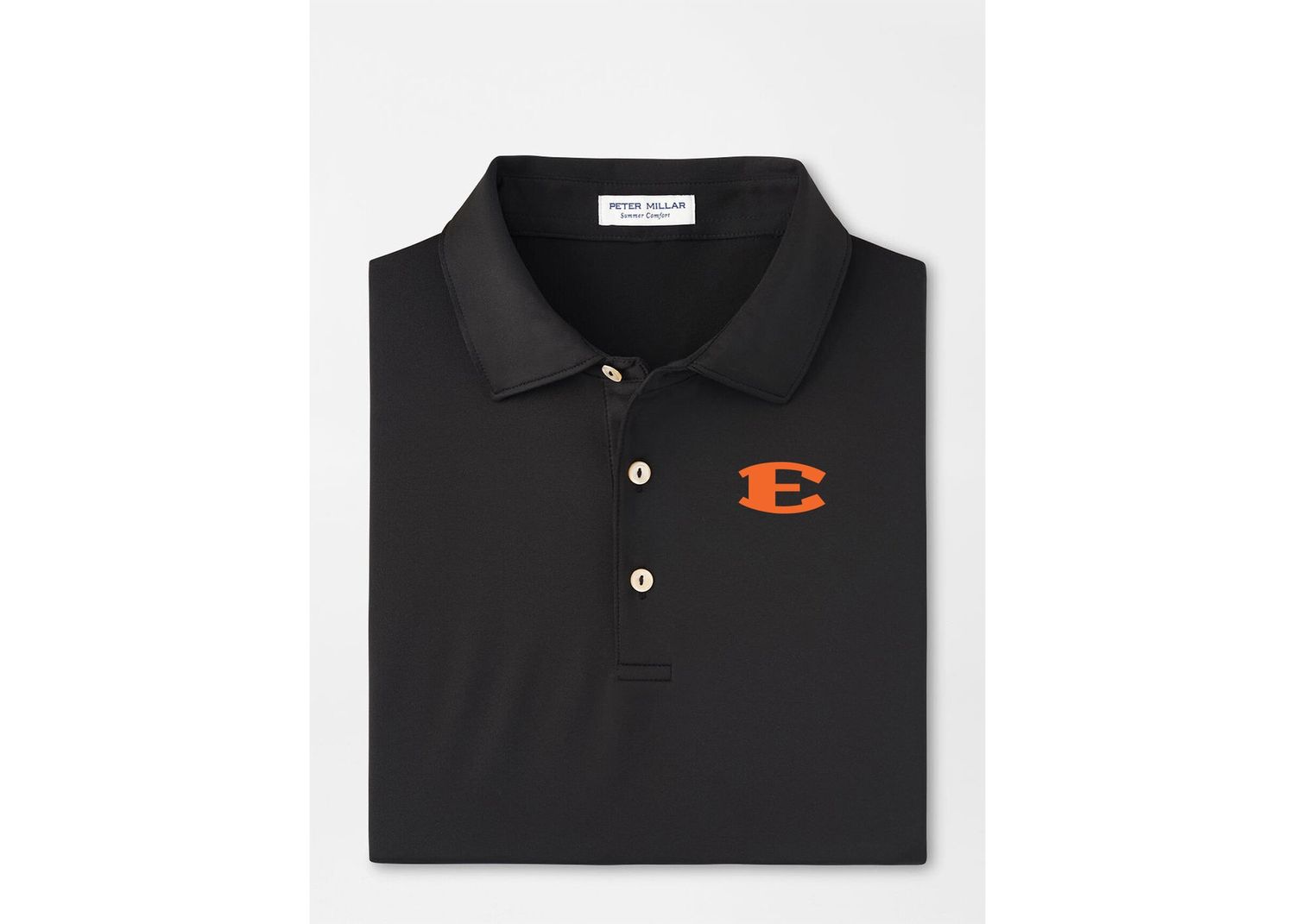 Peter Millar Men&#39;s Solid Performance Polo, Size: Men&#39;s S, Color: Black