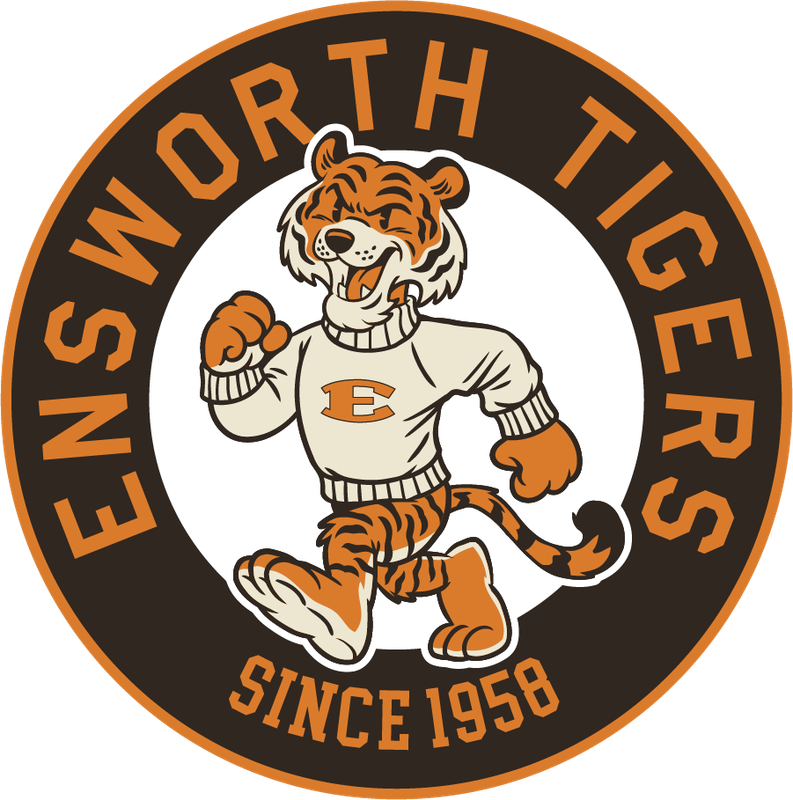 Sticker- Circle Vintage Tiger