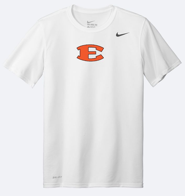 Nike Performance SS T-Shirt, Color: White, Size: Youth S