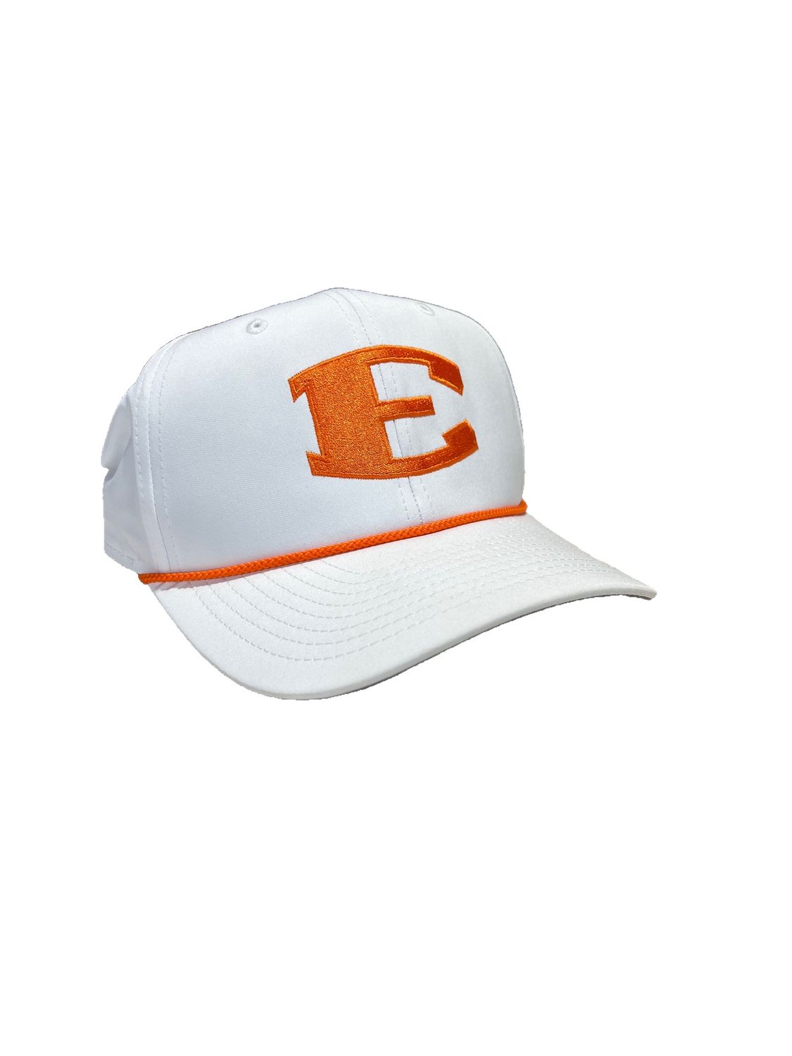 Imperial Big E Rope Hat, Color: White/Orange