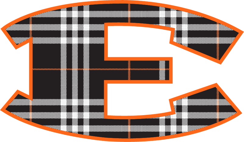 E Sticker- Frist Campus Plaid