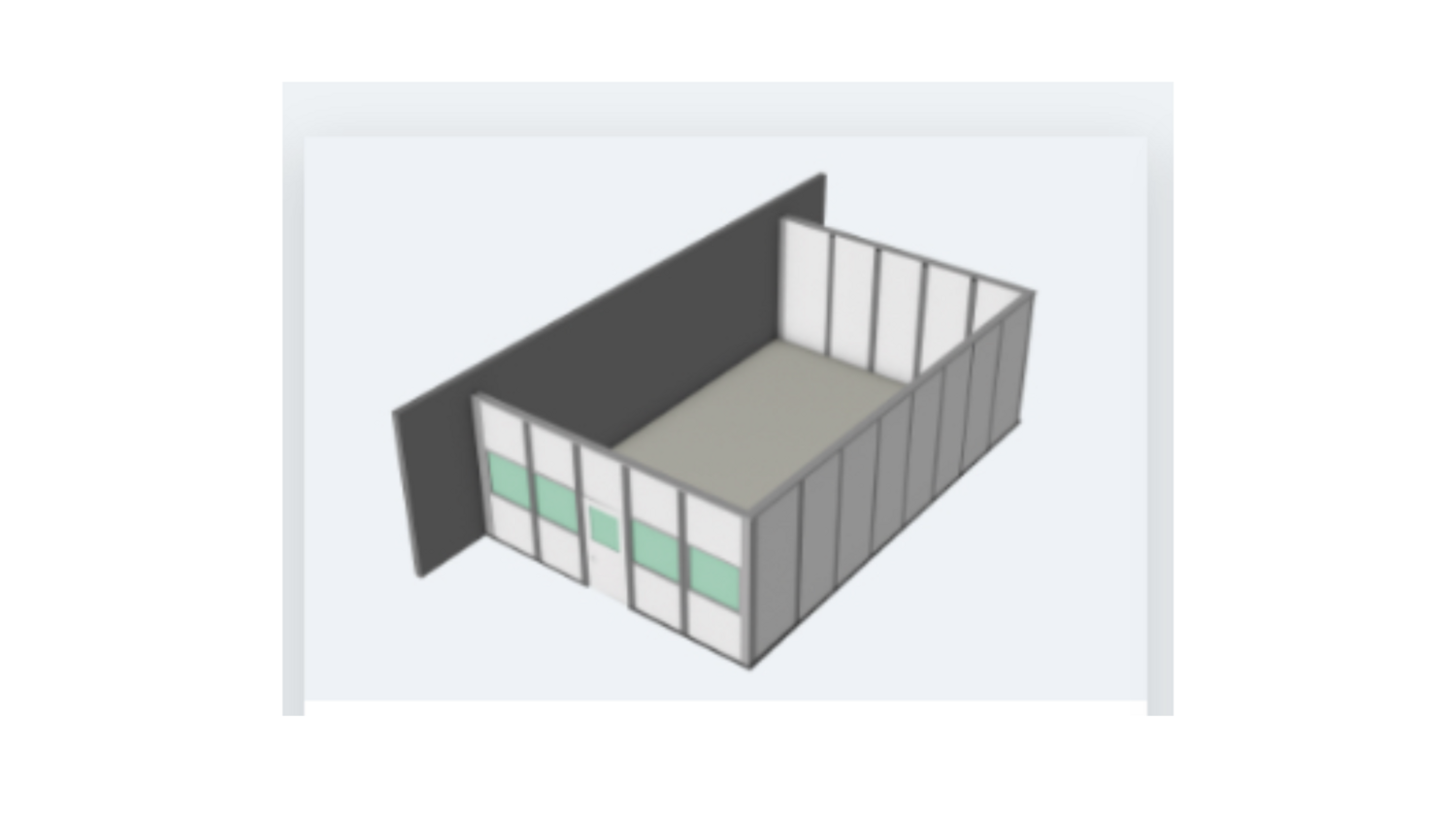 3-Wall Office Unit