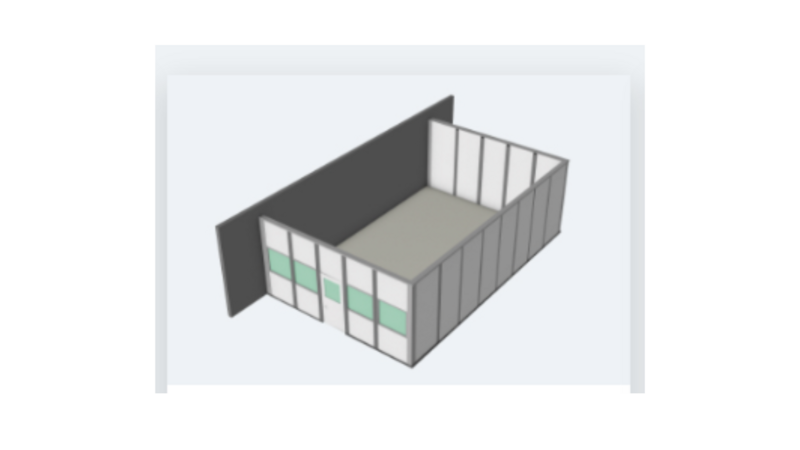 3-Wall Office Unit