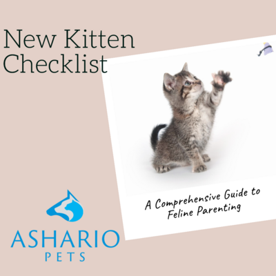 Get ready for your new kitten with Ashario Pets Store&#39;s comprehensive guide to feline parenting. From essential supplies to grooming tips, we&#39;ve got everything you need to welcome your furry friend home.