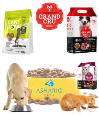 Discover the premium quality and nutritional excellence of Grand Cru pet food. Elevate your pet&#39;s diet with Ashario Pets&#39; selection of Grand Cru formulas, crafted with wholesome ingredients for optimal health and vitality.