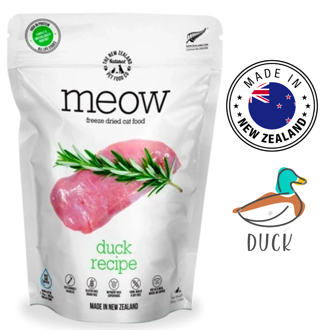 NZPF Meow Duck Freeze Dried Cat Food 50 Grams