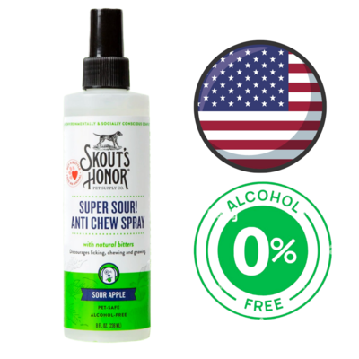 Skout's Honour Super Sour Anti-Chew Spray 8 Oz