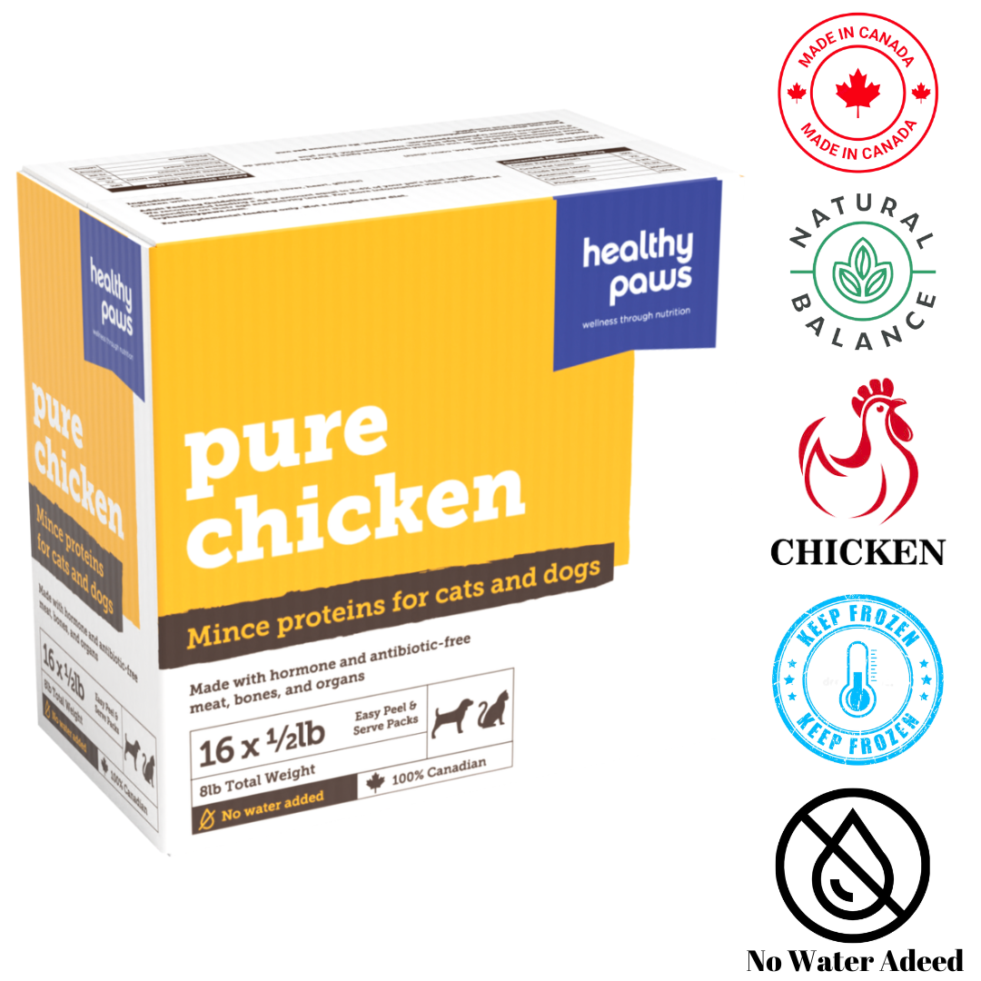 Healthy Paws Pure Mince Chicken & Organ 0.5 lb