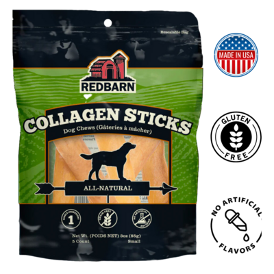 Redbarn Bag Of Collagen Sticks Dog Treats Small & Large