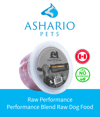 Discover Raw Performance Performance Blend Raw Dog Food at Ashario Pets. Crafted with top-quality ingredients, this blend ensures optimal nutrition for your furry friend. Visit our North York store or order online for premium pet care.