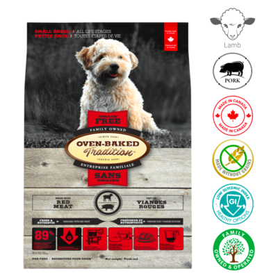 Oven-Baked Tradition Small Breed All Life Stages Red Meat Dry Dog Food 5 lb