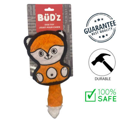 BuD'z Crinkle Dog Toy Baby Fox