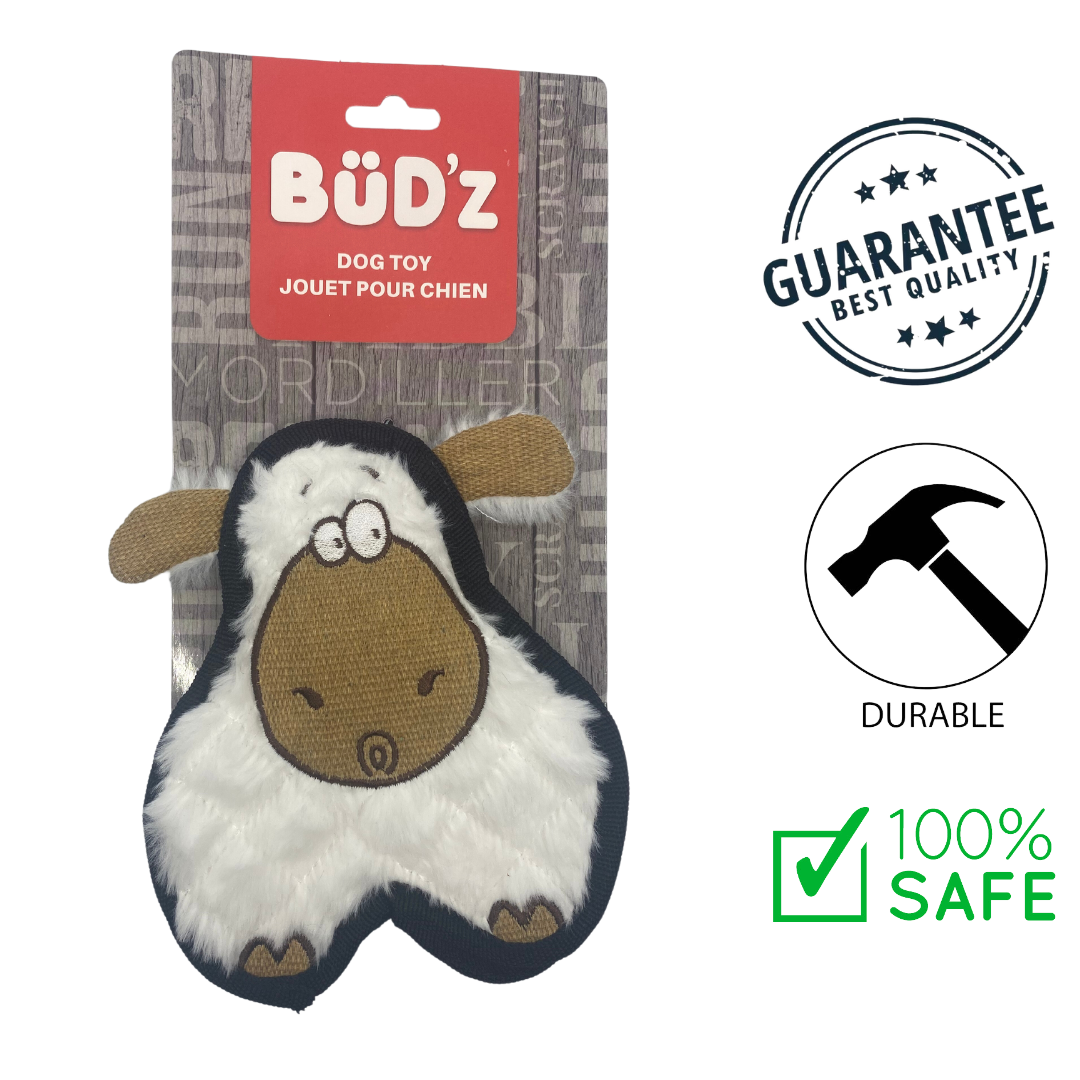 BuD'z Crinkle Dog Toy Baby Sheep