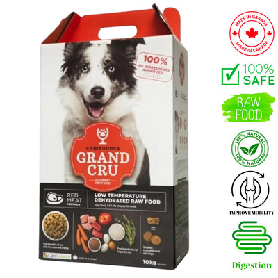 Grand Cru Red Meat Dehydrated Raw Dog Food 2 Kg, 10Kg