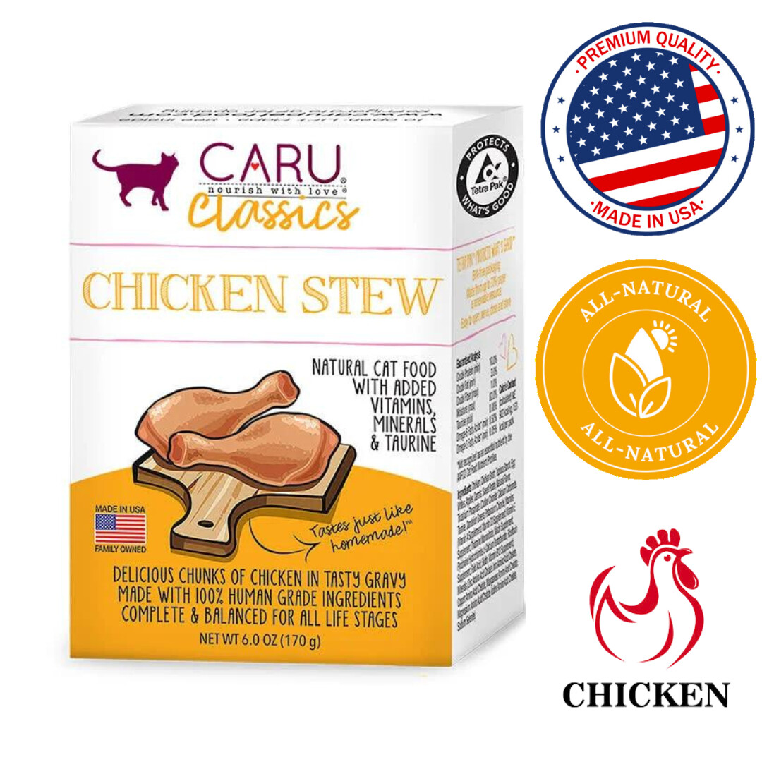 Caru Classics Stew for Cats Chicken Stew 6 Oz