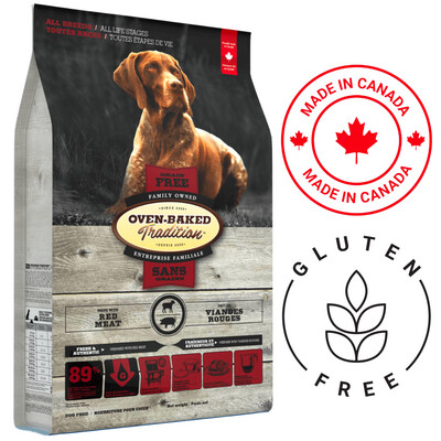 Oven-Baked Tradition All Breeds All Life Stages Grain Free Red Meat Dry Dog Food 5 lb, 25 lb
