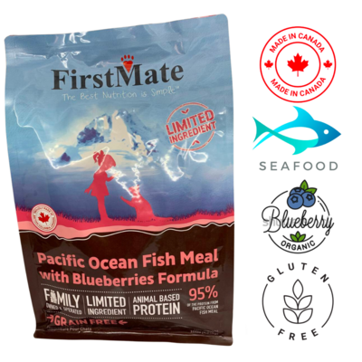 FirstMate Grain Free LID Ocean Fish & Blueberry Cat 4.54 Kg