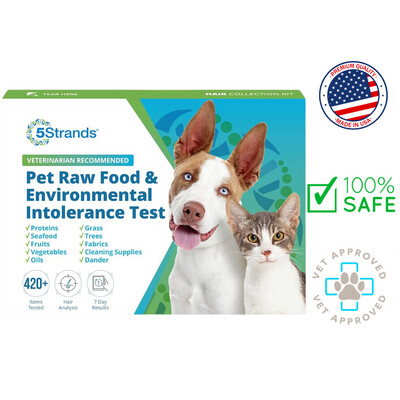 5Strands Pet Raw Food and Environmental Test kit Dog & Cat