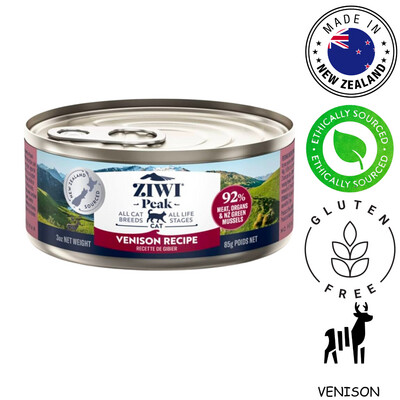 ZIWI Venison Canned Cat Food 3 Oz