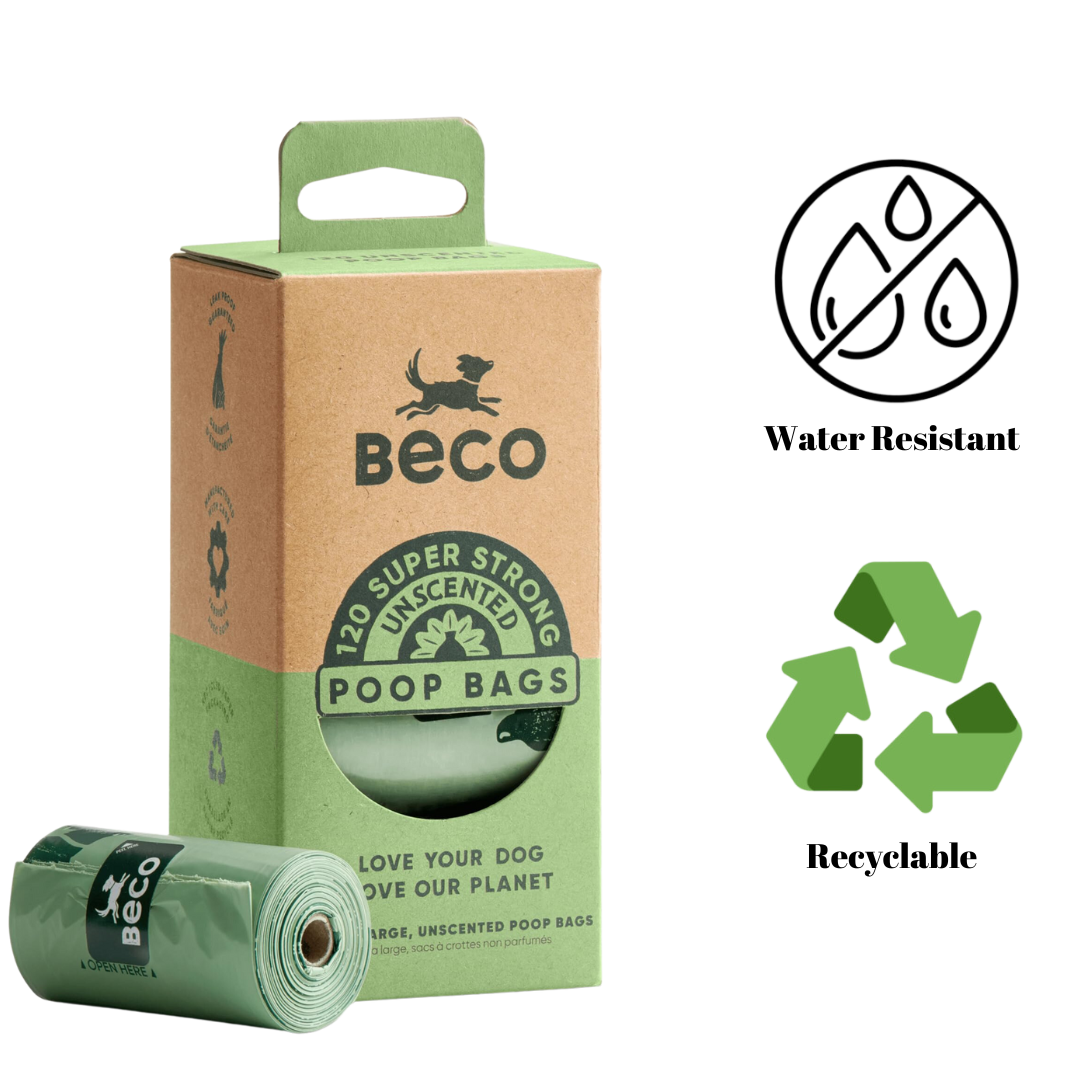 Beco Unscented Poop Bags 120 Pack