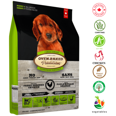 Oven-Baked Tradition Puppy Chicken Dry Dog Food 5 lb, 25 lb
