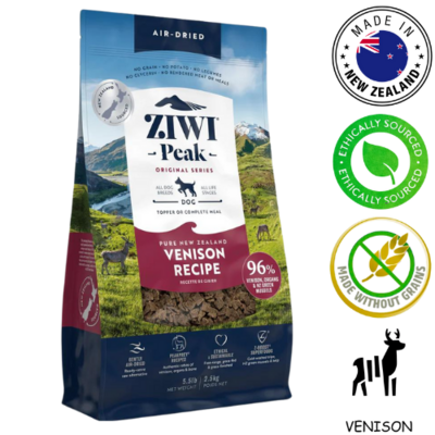 ZIWI Venison Air Dried Dog Food 2.5 Kg