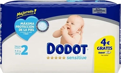 Dodot sensitive talla 2