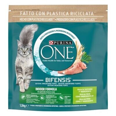 Purina ONE Sterilcat Indoor 1,5 g.Rico en pavo Bifensis