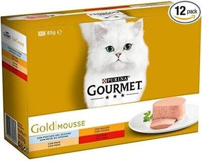 Purina Gourmet, Gold Mousse comida gatos surtido sabores