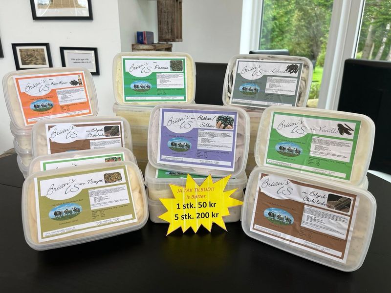 Dagens tilbud – lækker is fra Humlebæk Mikromejeri