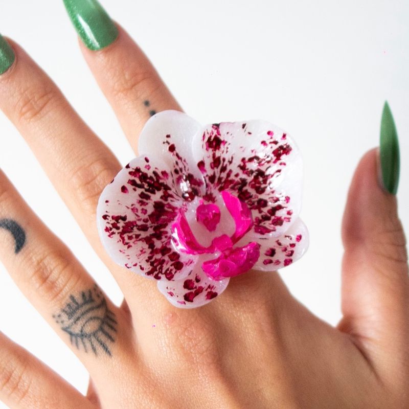 anillo Phalaenopsis Albus