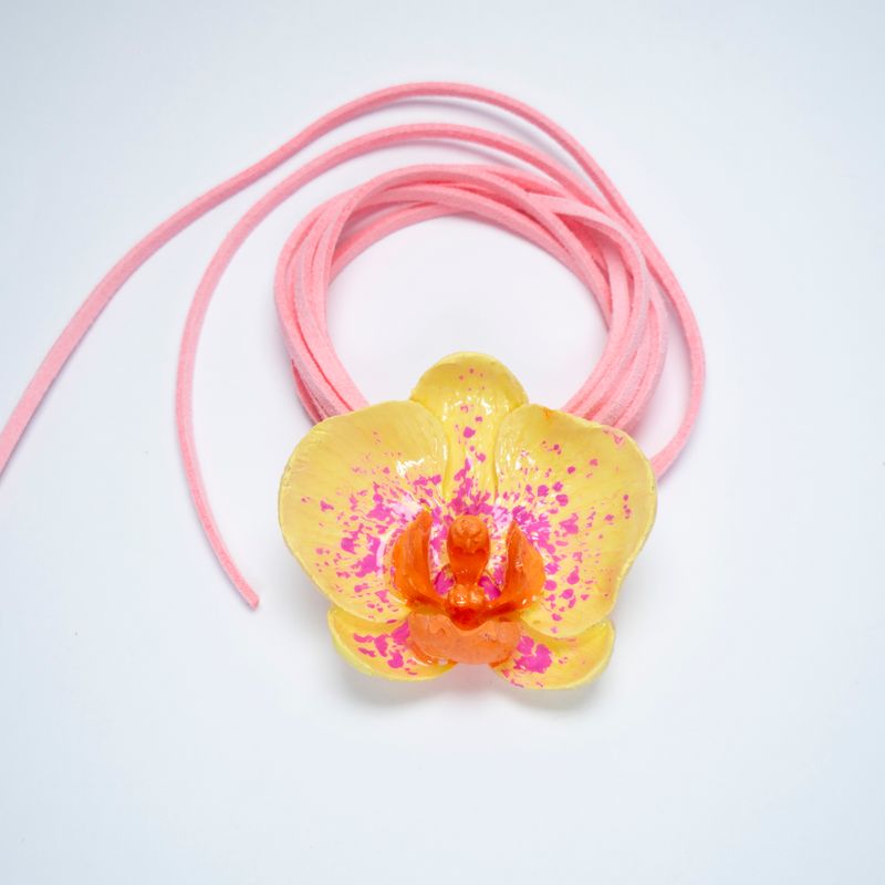 collar/pulsera Phalaenopsis Flavus