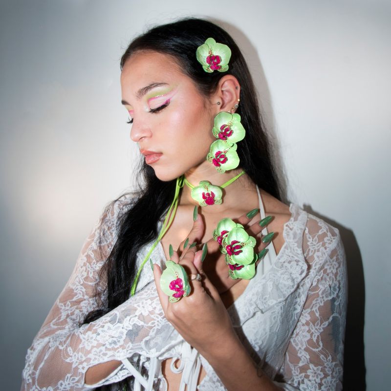 collar/pulsera Phalaenopsis Cucumis