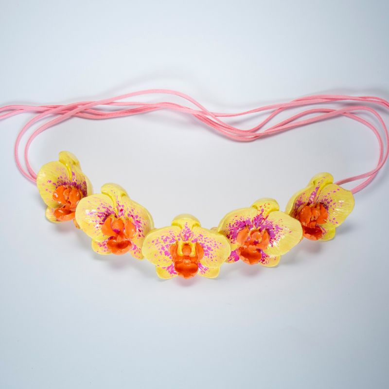 collar Phalaenopsis Flavus Magnum