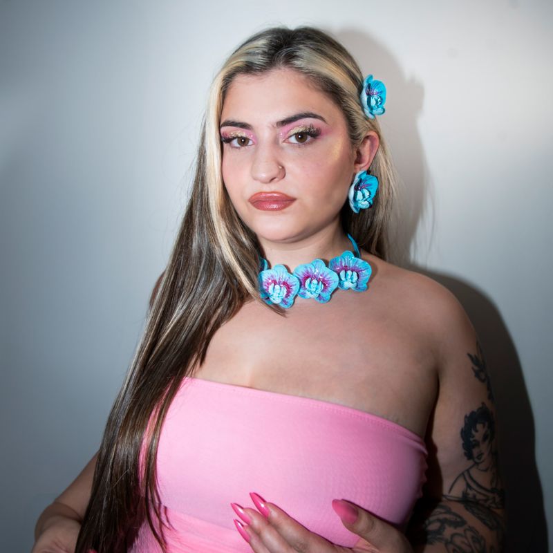 collar Phalaenopsis Caeruleus Magnum