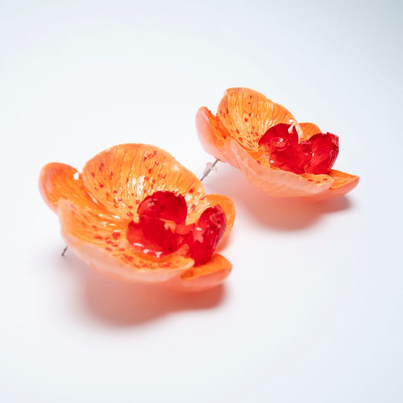 pendientes Phalaenopsis Carota