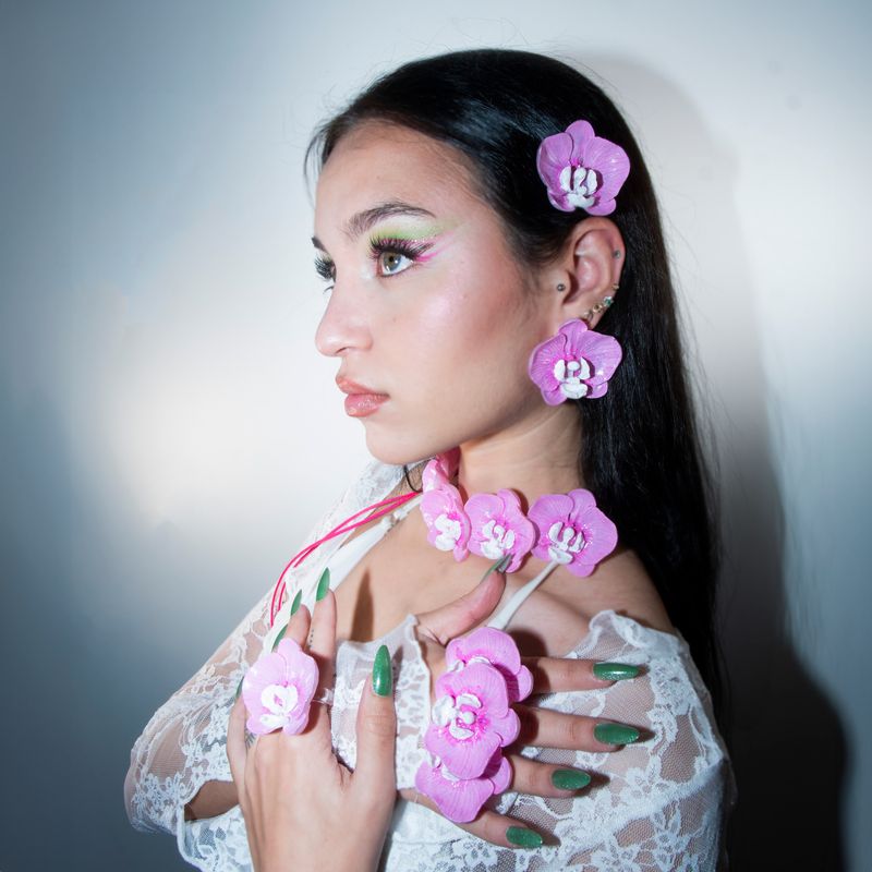 pendientes Phalaenopsis Roseus