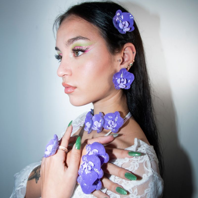 pendientes Phalaenopsis Vinum