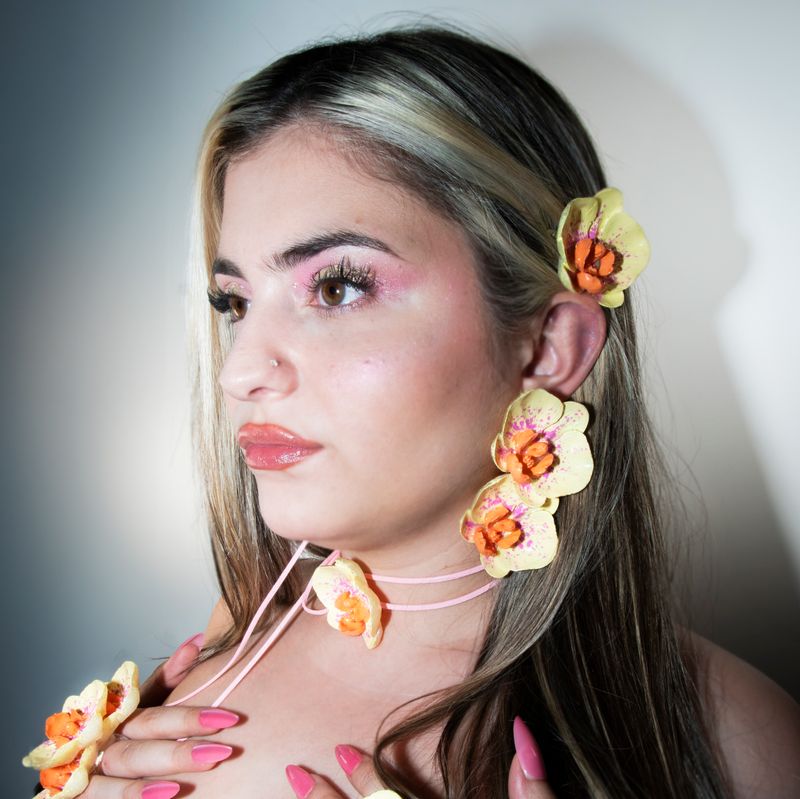 pendientes Phalaenopsis Flavus Magnum